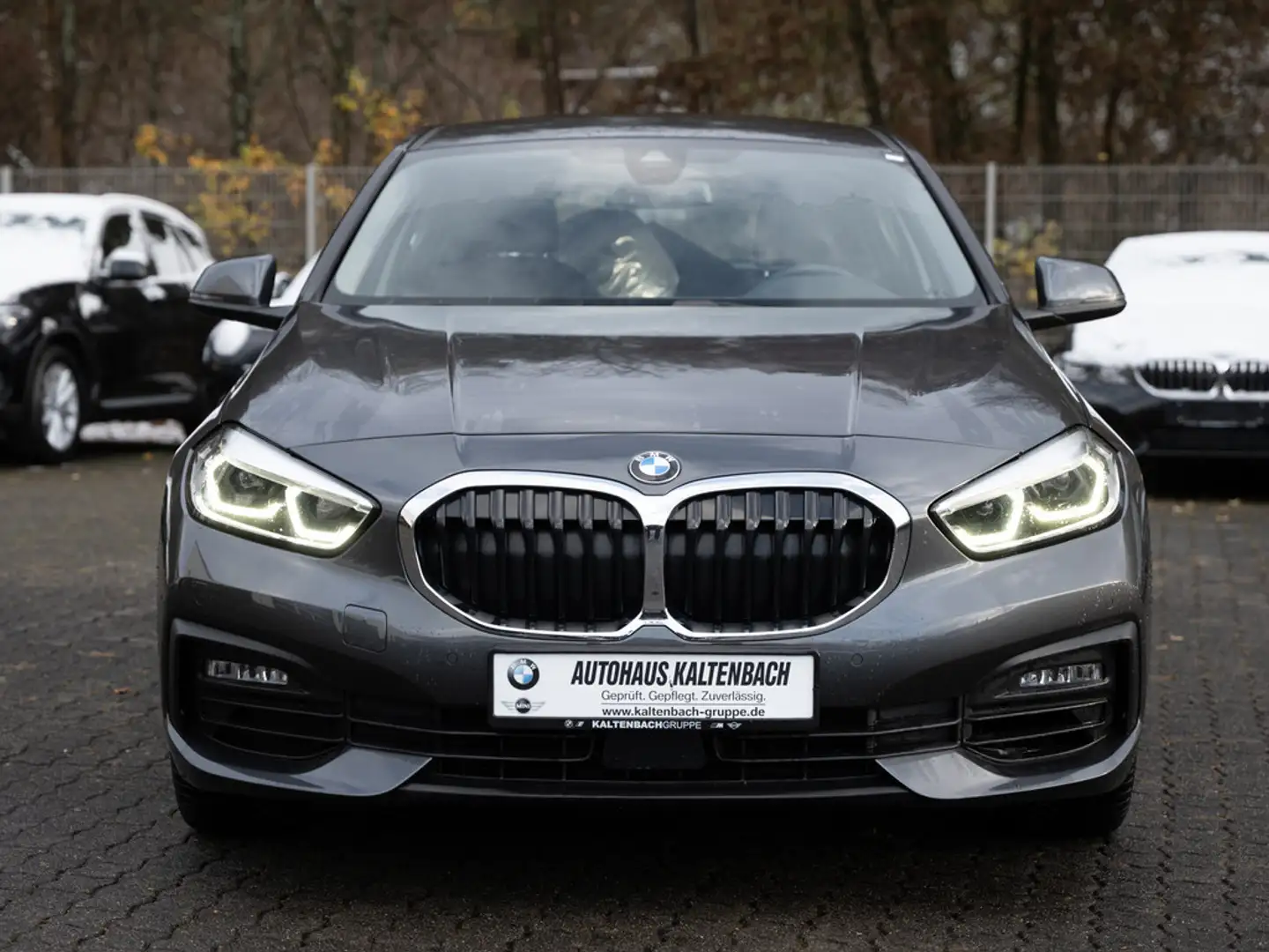 BMW 116 i Advantage LED KAMERA KLIMA SHZ PDC Gris - 2
