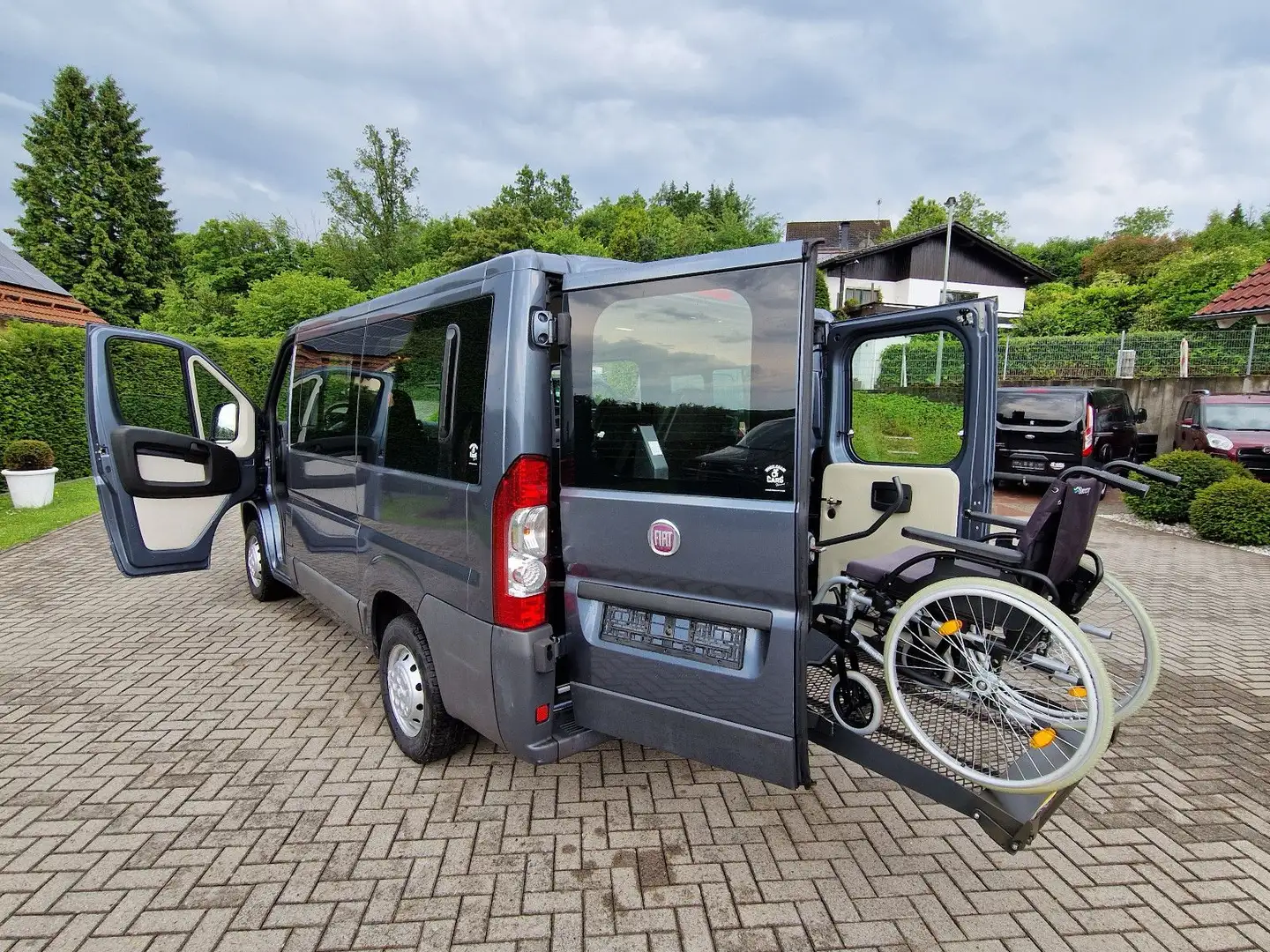 Fiat Ducato 180 Power*Aut.Selbstfahrer/DockingSTN*AC* Gris - 2