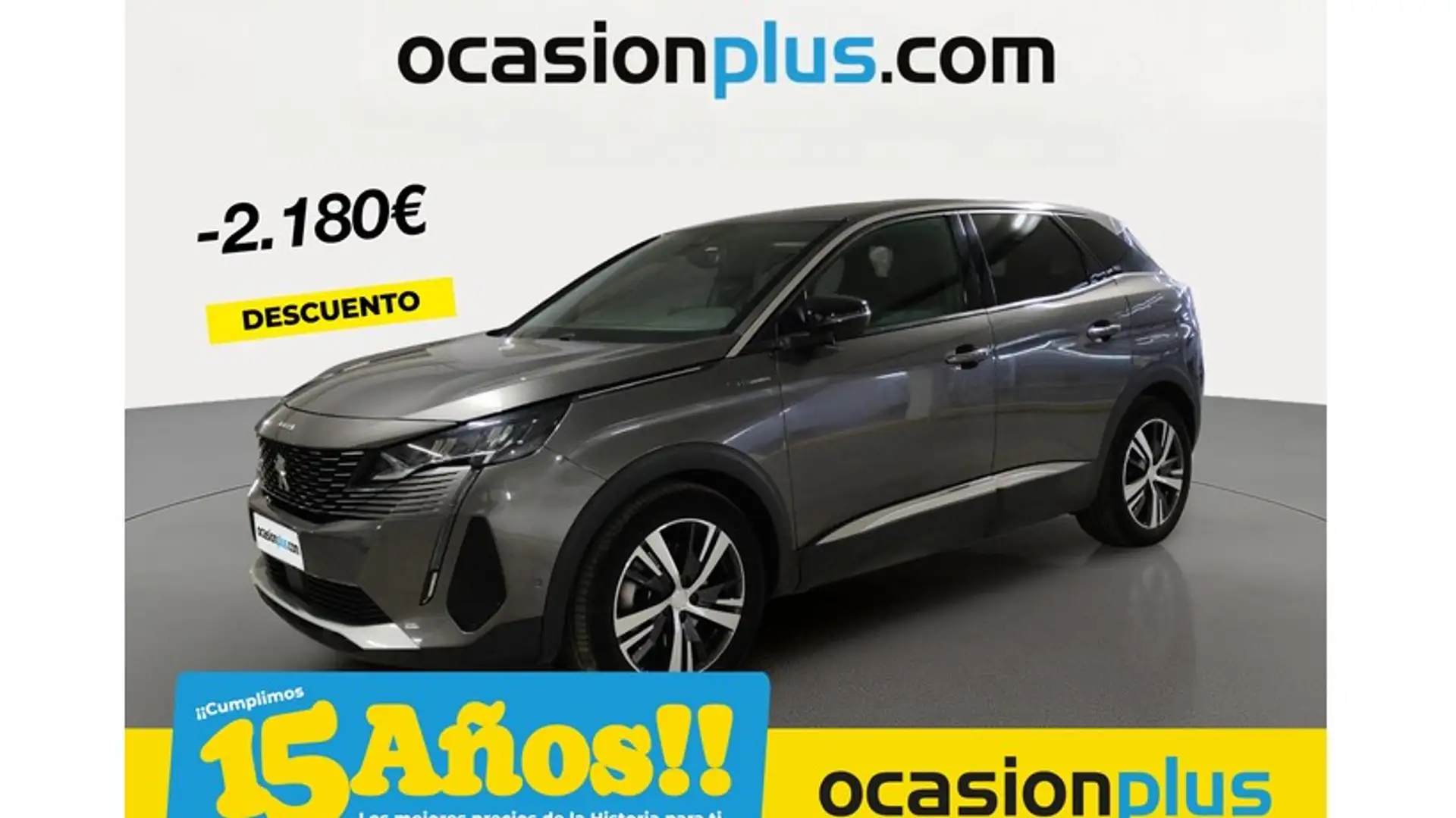 Peugeot 3008 1.6 THP Allure Aut. 155 Gris - 1