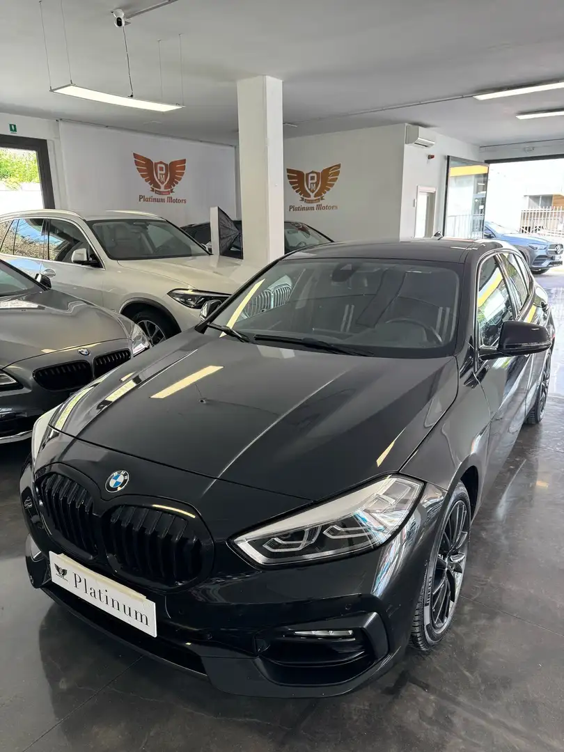 BMW 120 120d xdrive business auto Nero - 2