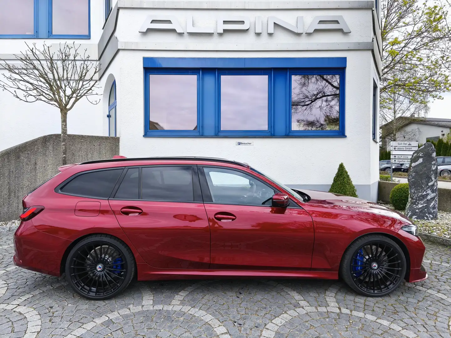 Alpina D3 S Touring SWITCH-TRONIC Allrad Rouge - 2