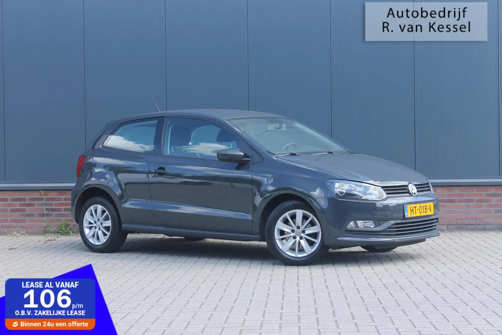 Volkswagen Polo 1.0 Easyline I NL-auto Gris - 1