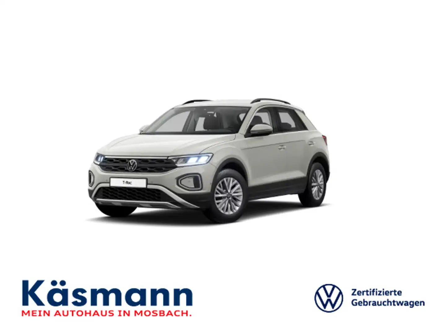 Volkswagen T-Roc Life 1.5TSI DSG AHK NAVI LED SHZ Grau - 1