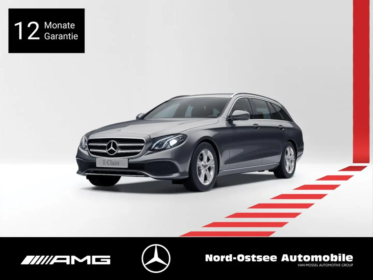 Mercedes-Benz E 200 T AVANTGARDE KAMERA LED 9G TRONIC MBUX Gris - 1