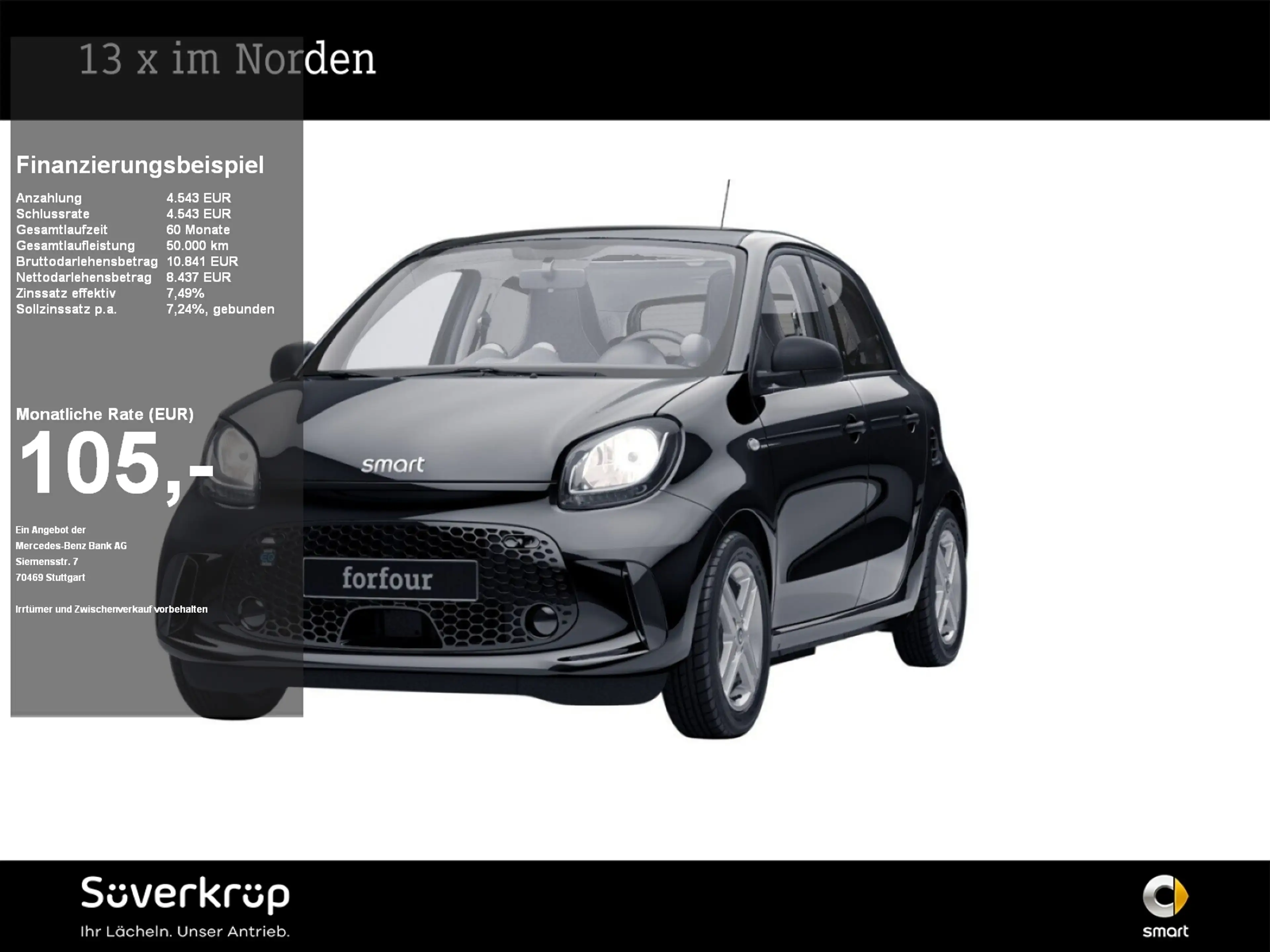 smart forFour EQ  22KW KAMERA PANO PDC SHD SHZ