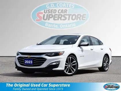White 2023 Chevrolet Malibu Sedan Front-Wheel Drive Automatic