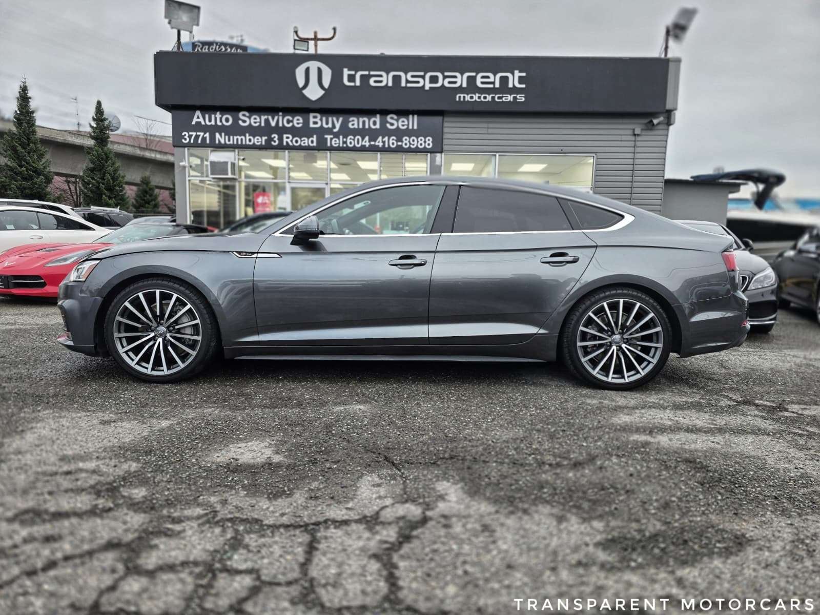 2018 Audi A5 Digital Cluster/S Line PKG/Ventilated Seats/Apple alt 4