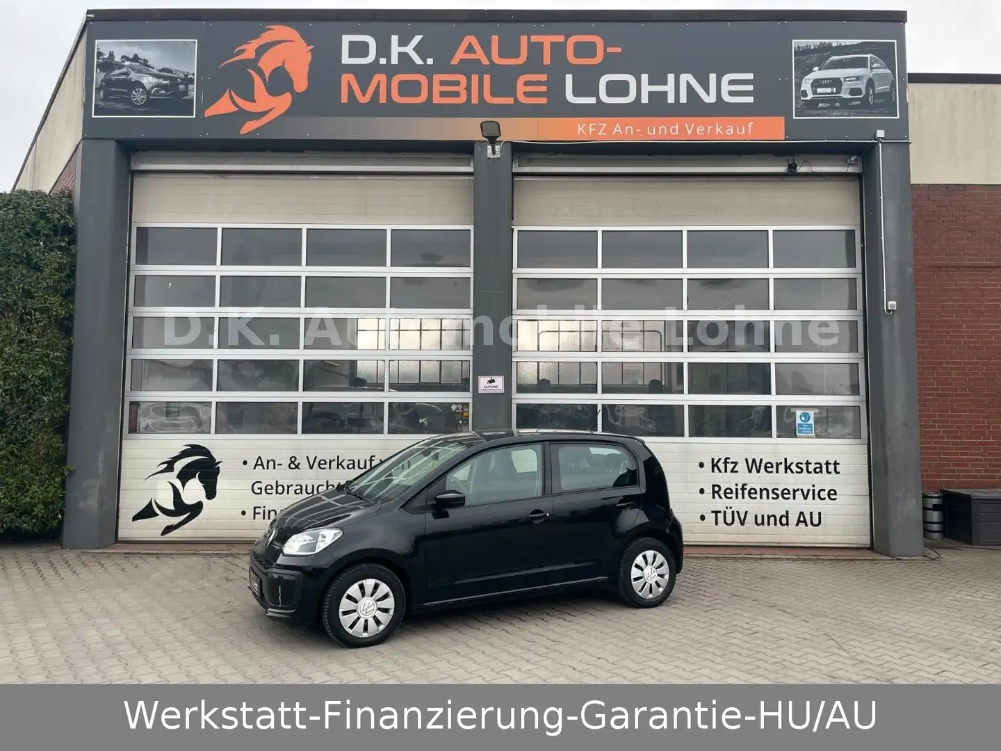 Volkswagen up! Basis KLIMA*1.HAND*86000KM*TOPZUSTAND*19%MS Schwarz - 1