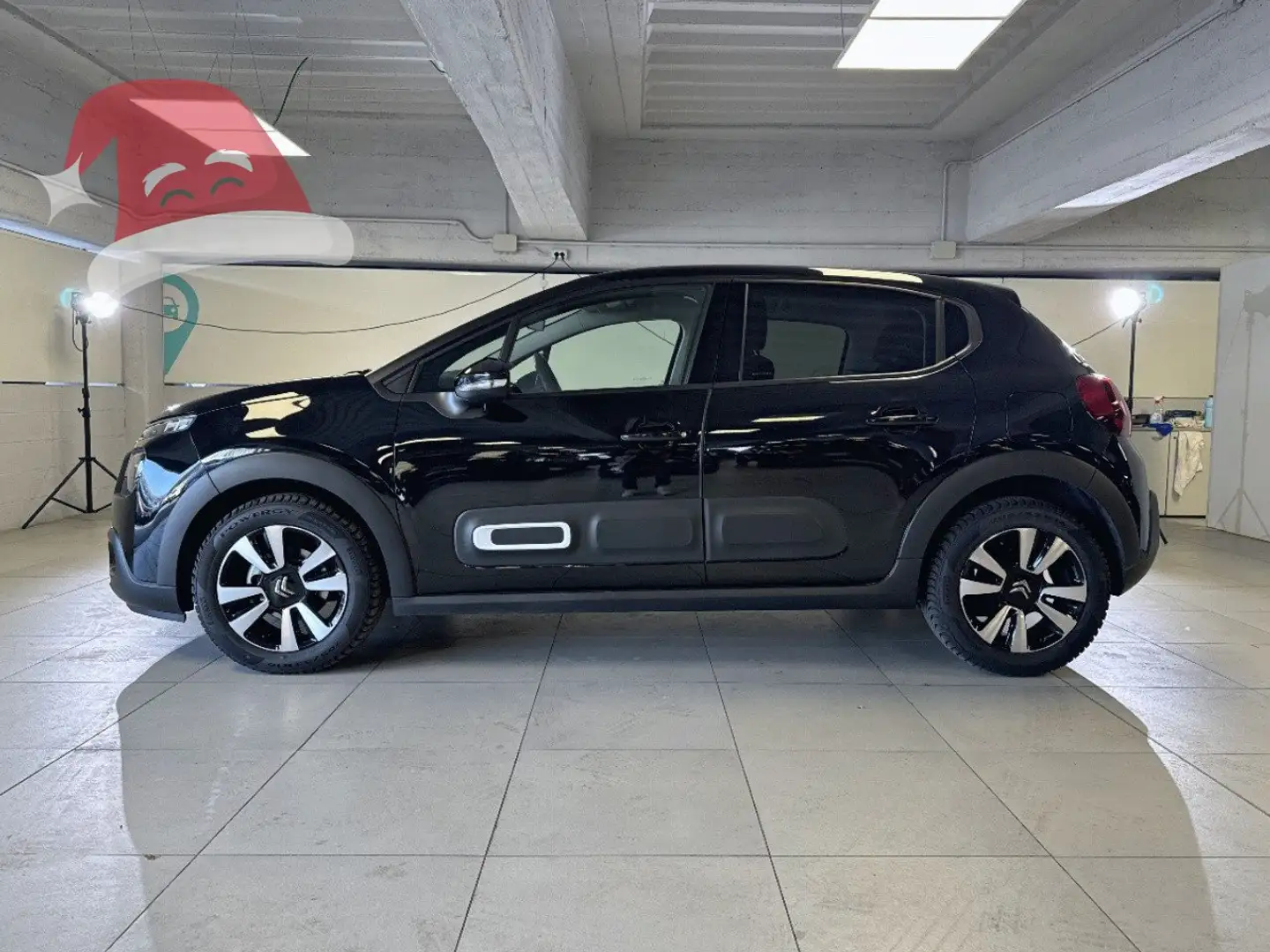 Citroen C3 PureTech 83 S&S MAX Neo Patentati Schwarz - 2