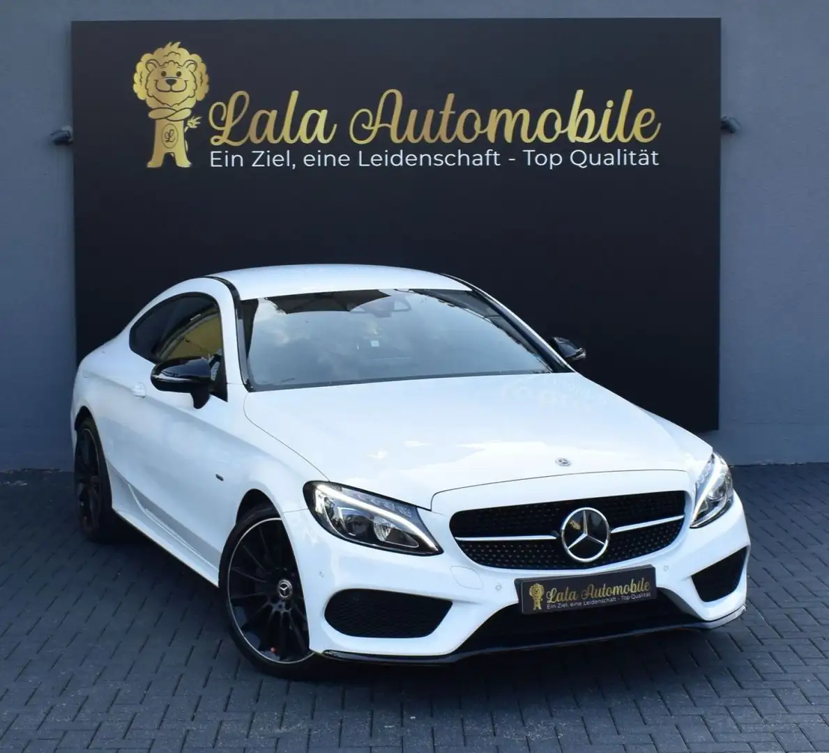 Mercedes-Benz C 200 Night Edition 2.0 AMG-LINE AMBIENTE BURMES Weiß - 2