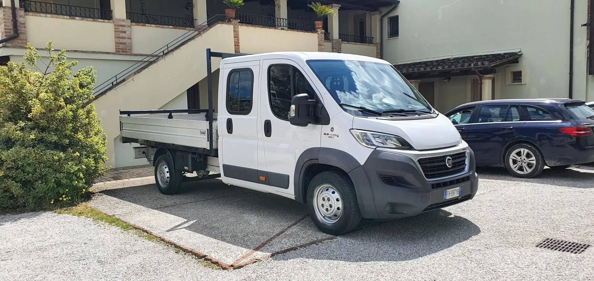 Fiat ducato maxi  doppia cabina 2.3 mtj 180cv Weiß - 2