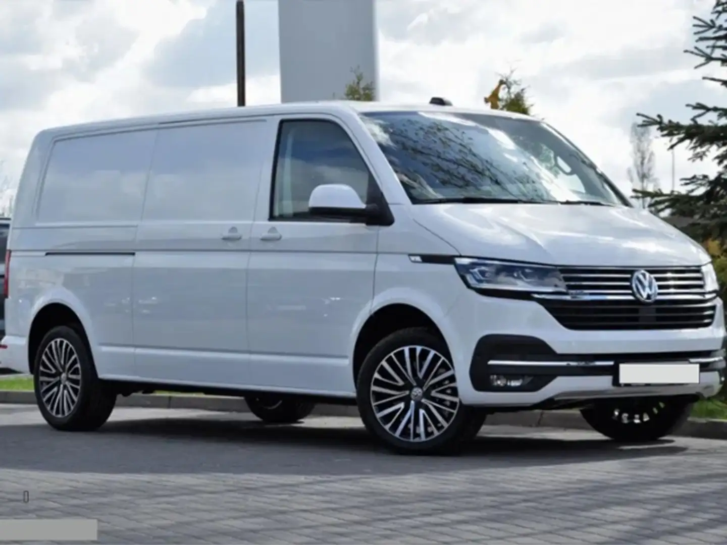 Volkswagen T6.1 Kasten lang 4Motion LED NAVI ACC SHZ RFK beh Blanco - 2