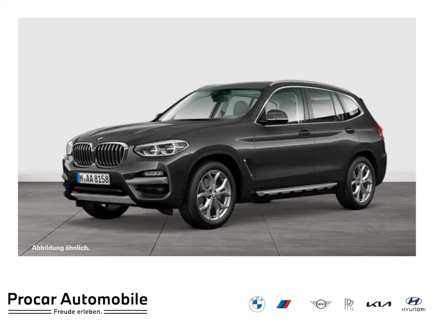 BMW X3 xDrive20d xLine HuD+Hifi+LED+Alarm+SHZ+KZG+Sportsi Grau - 1