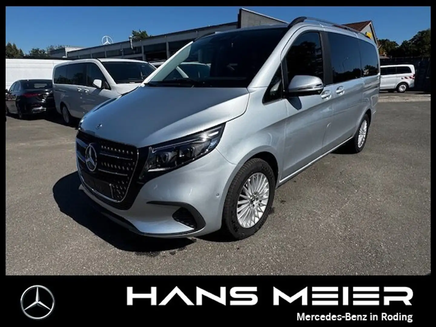 Mercedes-Benz V 300 V 300 d 4MATIC STYLE Lang 8Sitzer el.Schiebe AHK Silber - 1