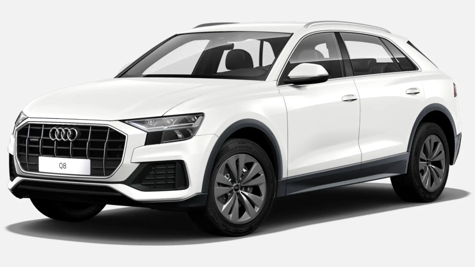 Audi Q8 45 TDI S line quattro tiptronic Blanc - 1