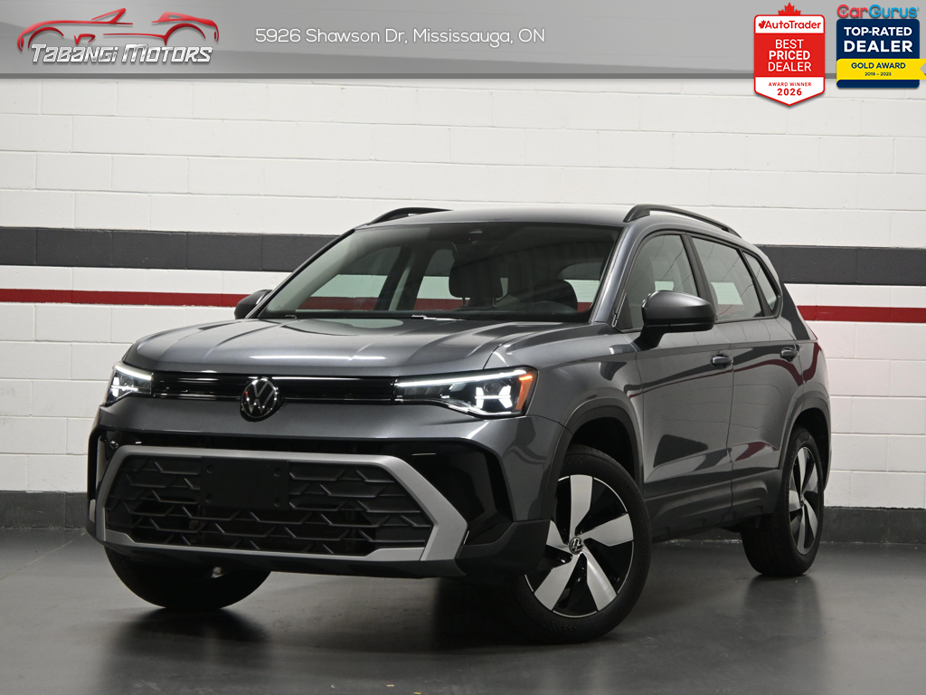 2026 Volkswagen Taos Trendline  No Accident Heated Seats Carplay Blind