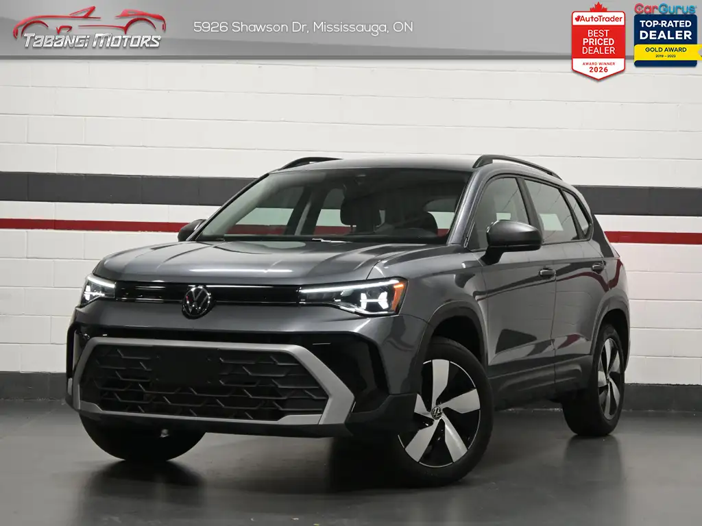 2026 Volkswagen Taos Trendline No Accident Heated Seats Carplay Blind