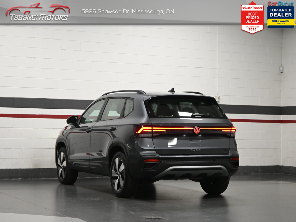 2026 Volkswagen Taos Trendline No Accident Heated Seats Carplay Blind