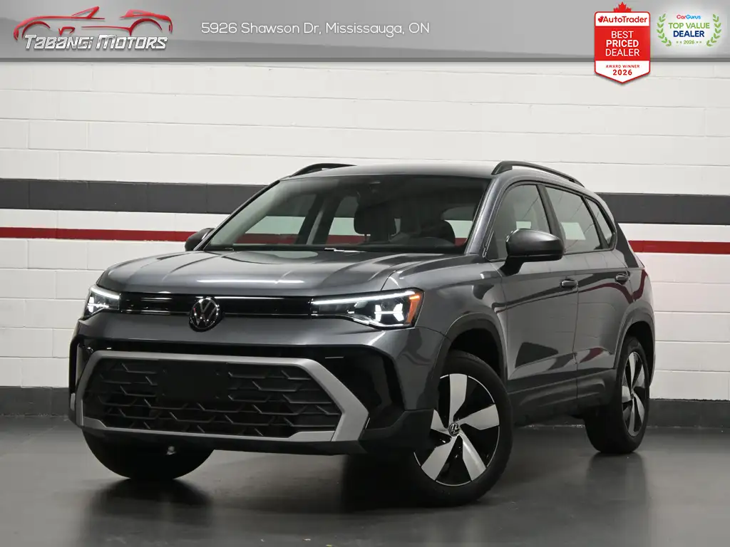 2026 Volkswagen Taos Trendline No Accident Heated Seats Carplay Blind