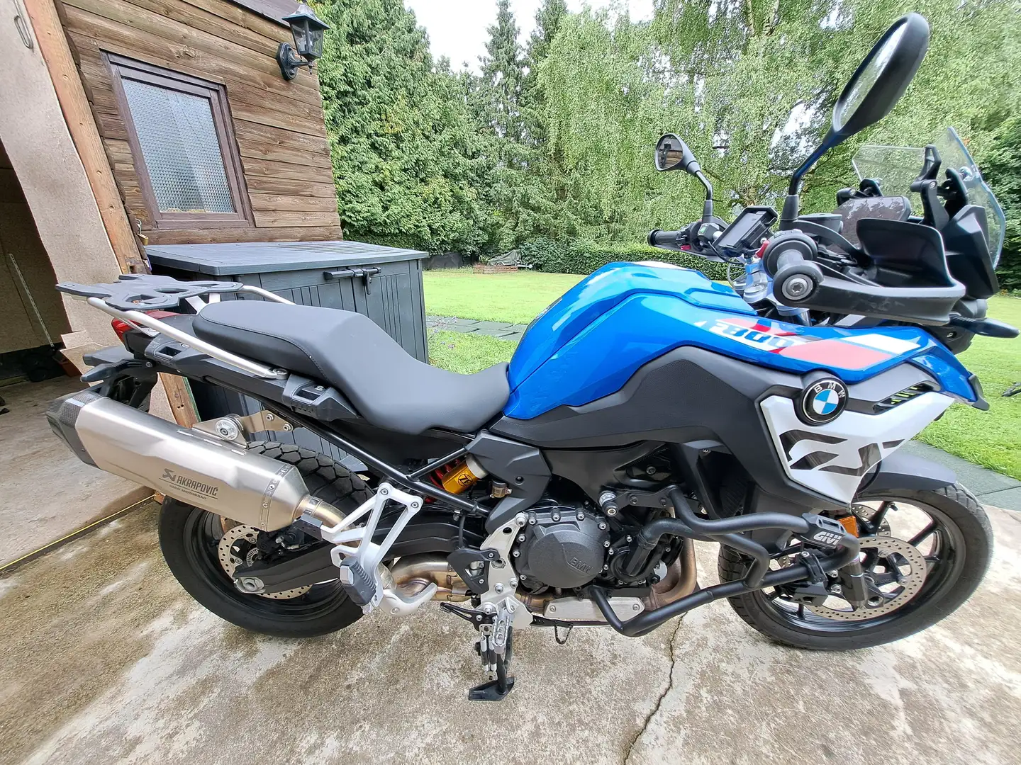 BMW F 800 GS plava - 2