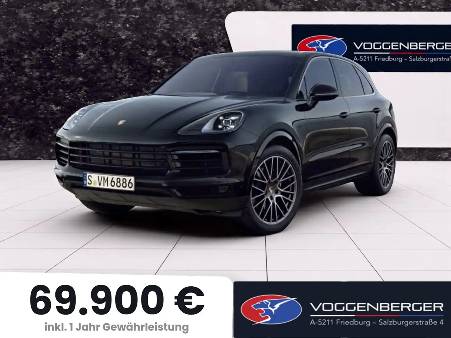 Porsche Cayenne E-Hybrid SZ Klima, 21" LUFT " Leasing ab 3,99 % Schwarz - 2