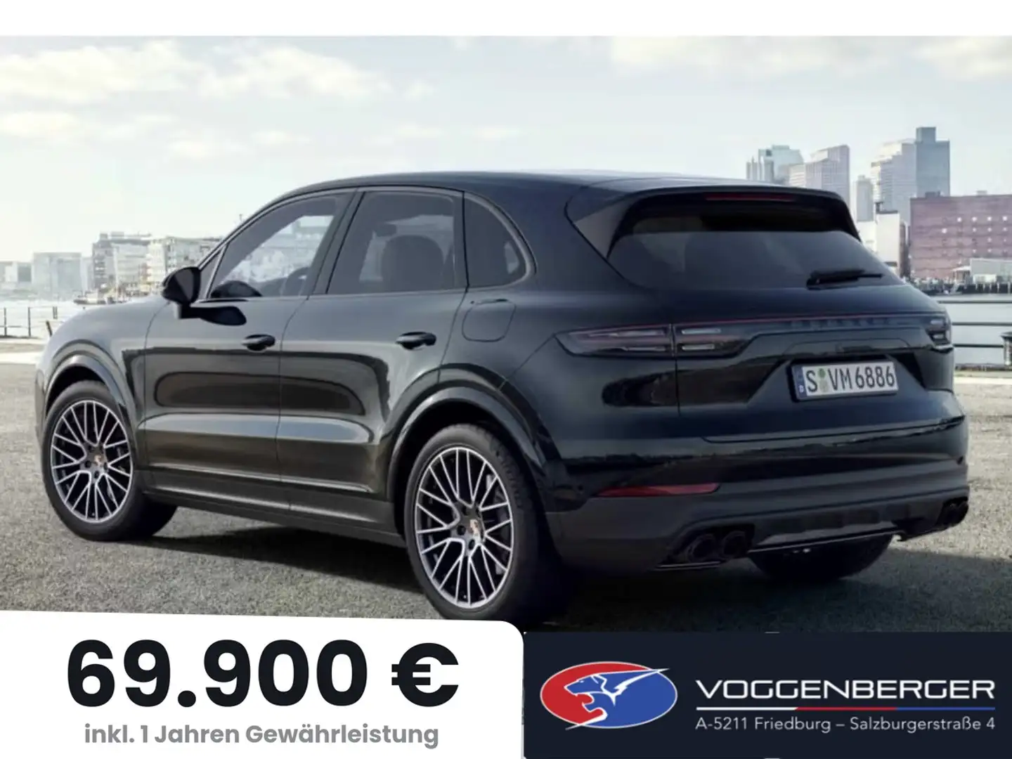Porsche Cayenne E-Hybrid SZ Klima, 21" LUFT " Leasing ab 3,99 % Schwarz - 2