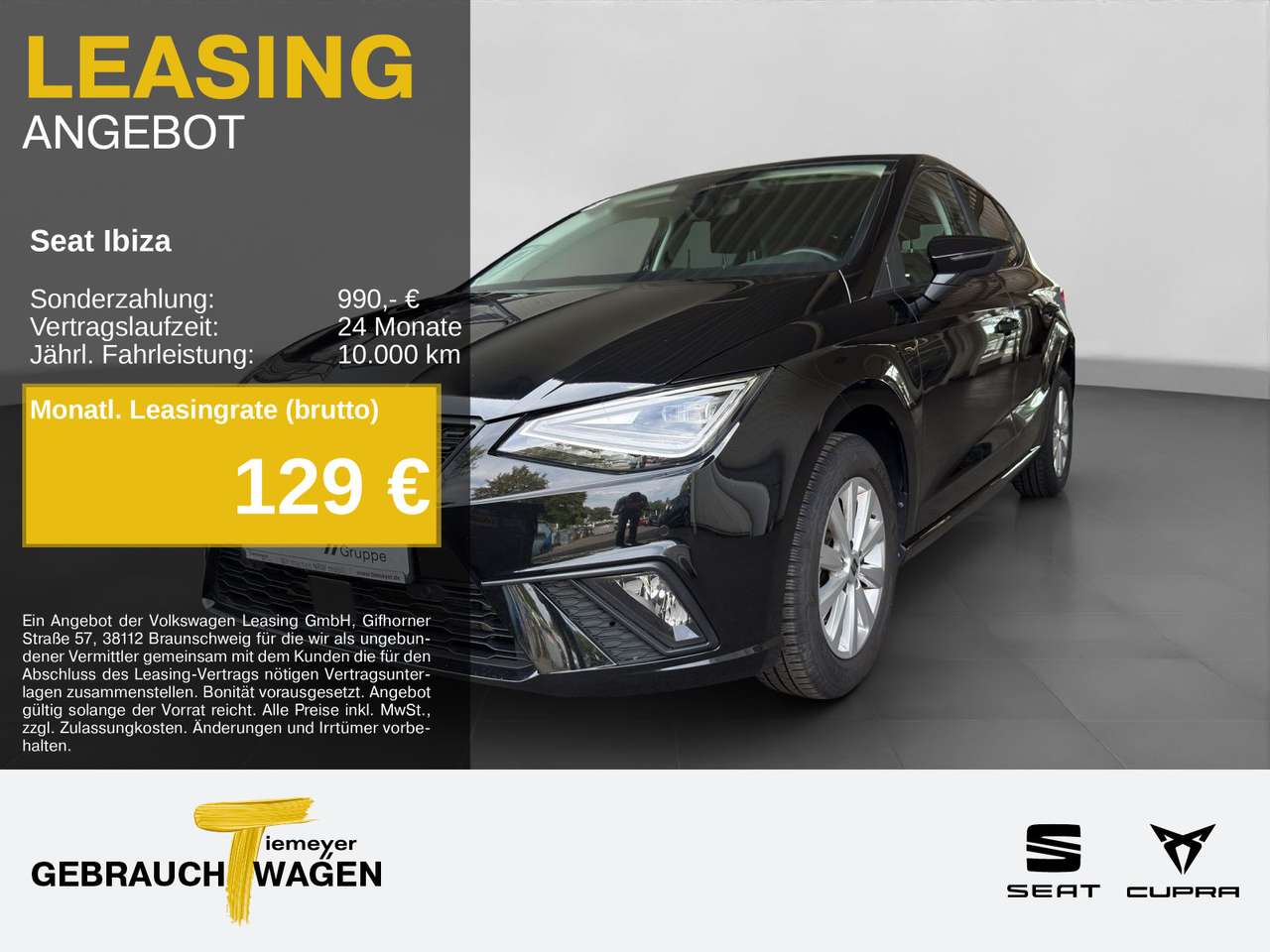 Seat Ibiza 2025 — 1.0 TSI STYLE NAVI ACC SH PDC+ GJR