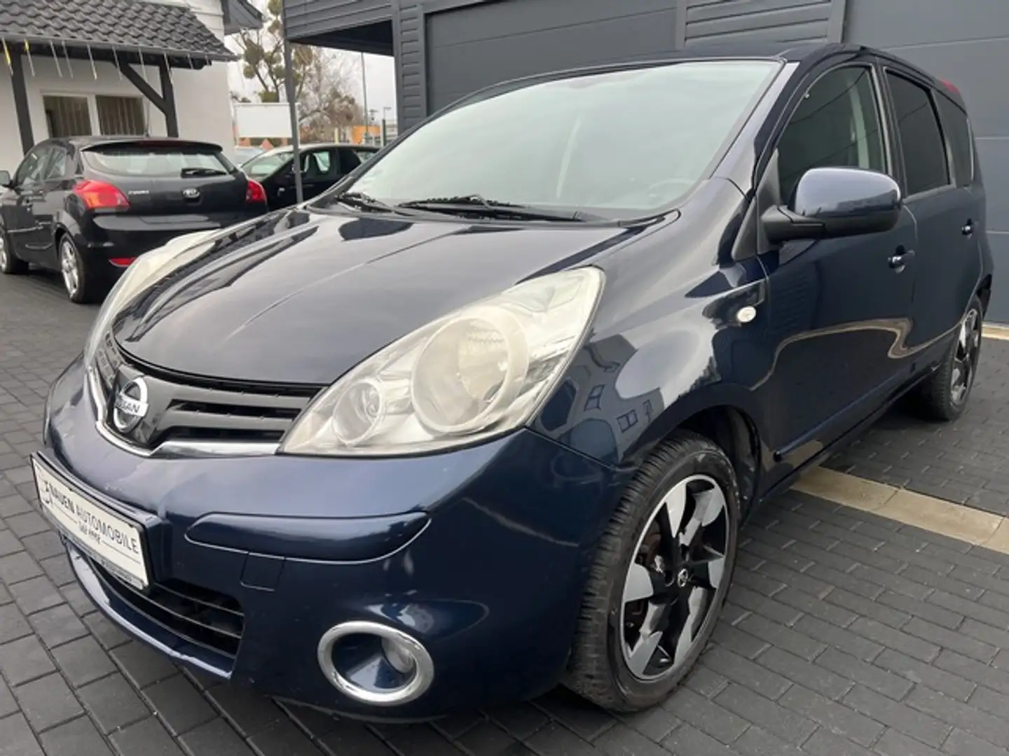Nissan Note I-Way+ Navi+Keyles-Go+Alus+TÜV+ Blau - 1