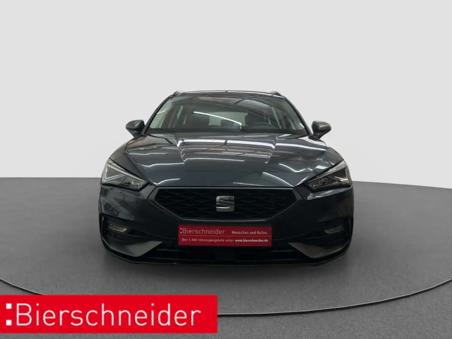 SEAT Leon Sportstourer 1.5 eTSI DSG FR CAM CLIMATR. LED Gris - 2