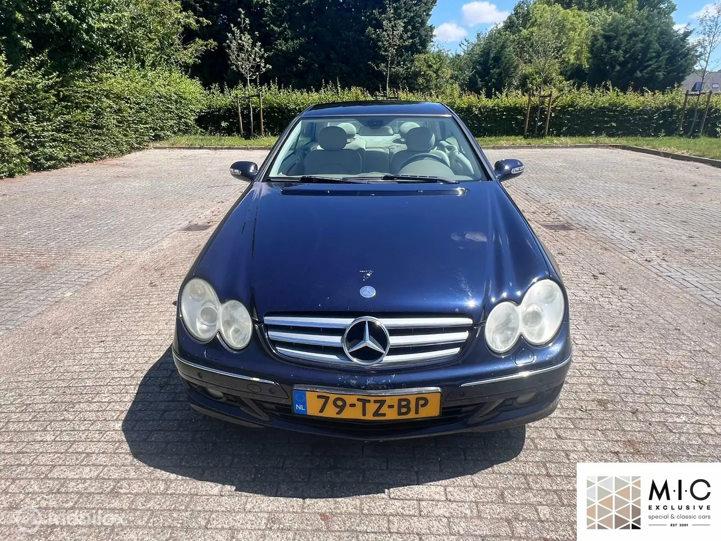 Mercedes-Benz CLK 220 Coupé CDI Elegance - Inruil mogelijk Blauw - 2