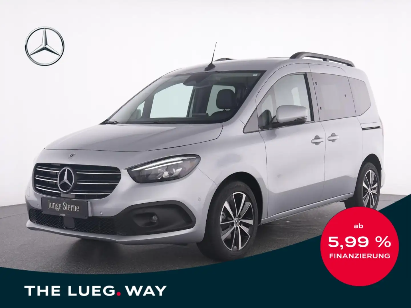 Mercedes-Benz T-Class T 180 STYLE Standard Style+MBUX+LED-HP+KeylG+RFK Argent - 1