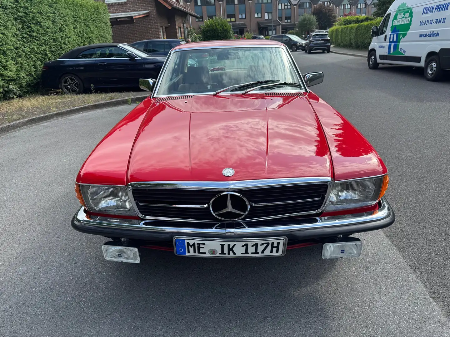 Mercedes-Benz SLC 450 450 SLC 5.0 COUPE 2.HAND KLIMA DEUTSCHES FAHRZEUG Červená - 1