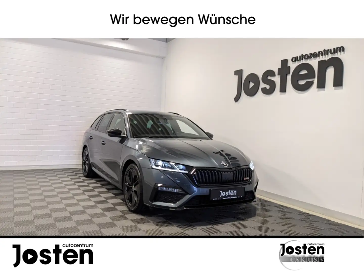 Skoda Octavia RS 2.0 TSI NAVI HUD MATRIX ACC VIRTUAL Gris - 1