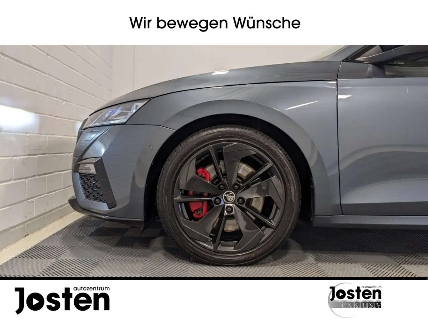 Skoda Octavia RS 2.0 TSI NAVI HUD MATRIX ACC VIRTUAL Gris - 2