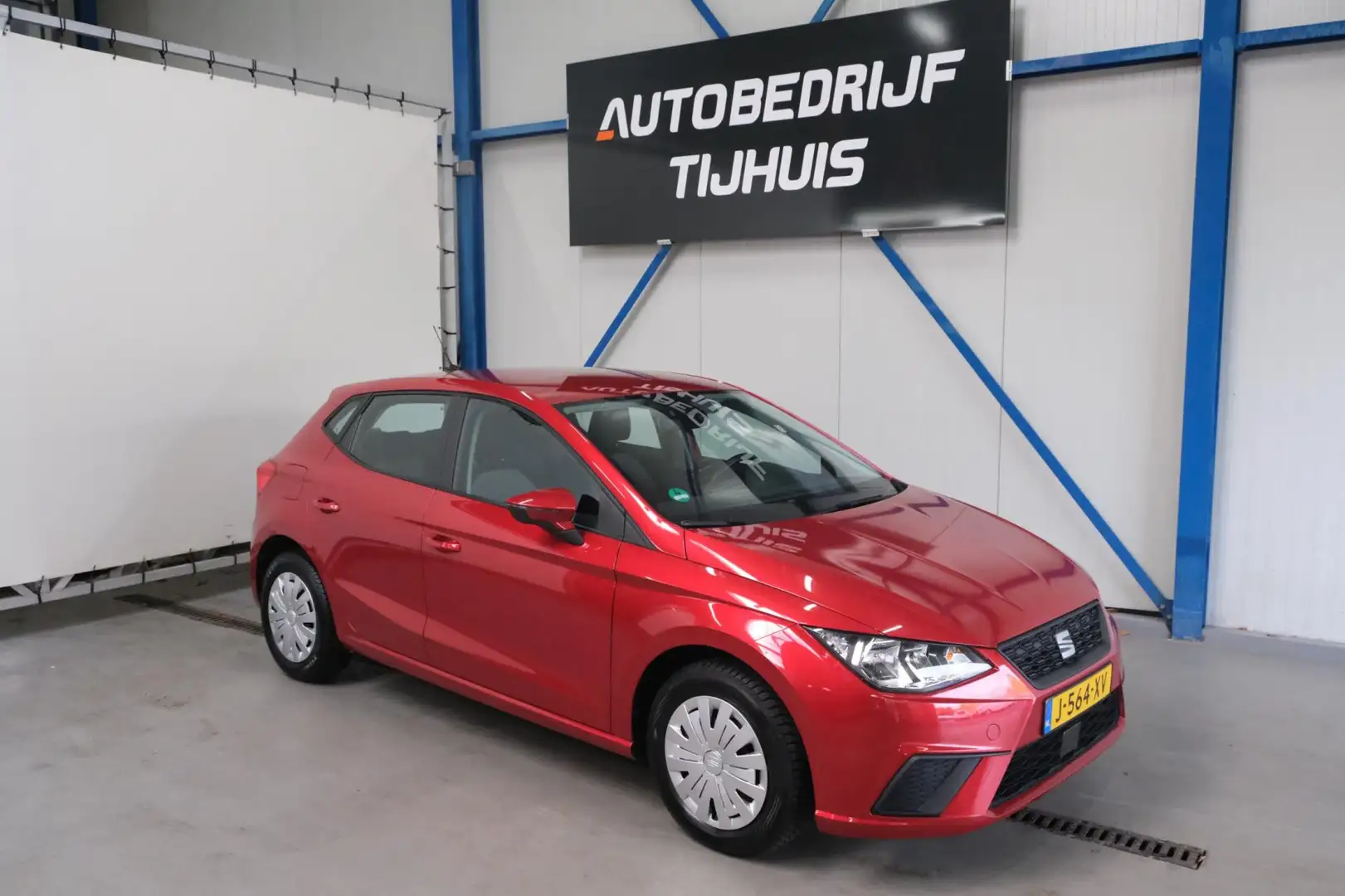 SEAT Ibiza 1.0 TSI Style - N.A.P. Airco, Cruise, PDC. Rood - 1