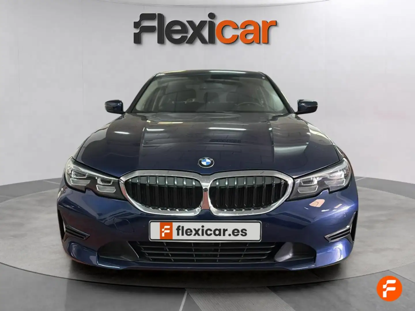 BMW 320 320d Auto. Bleu - 2