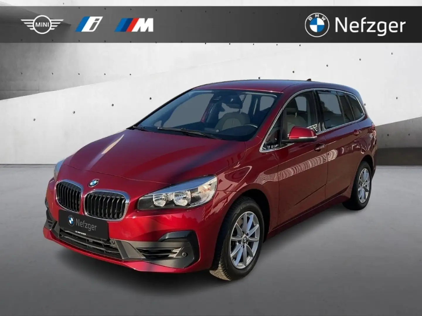 BMW 218 Gran Tourer i Advantage PDC Rot - 1