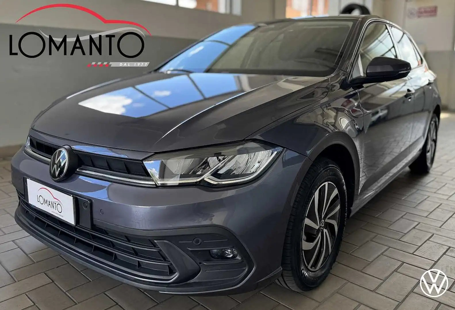 Volkswagen Polo 6ª serie 1.0 Life 80 CV Unicoproprietario Gris - 1