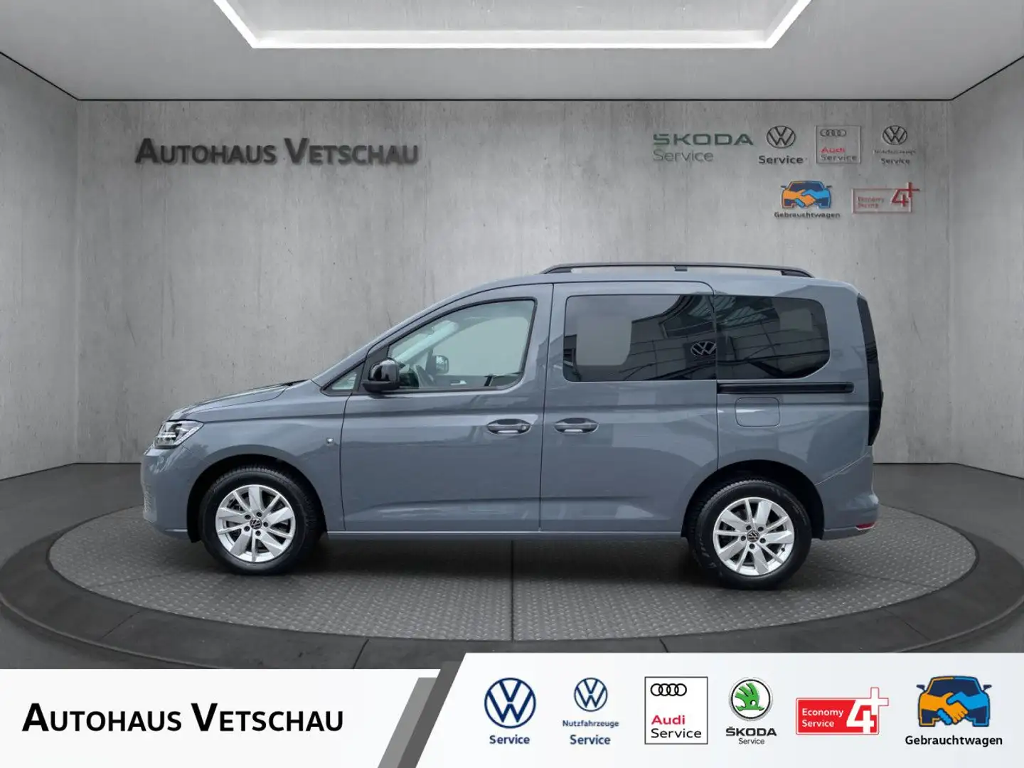 Volkswagen Caddy 2.0 TDI Life LED/Standhzg/Sitzhzg/ACC/RFK Grijs - 1