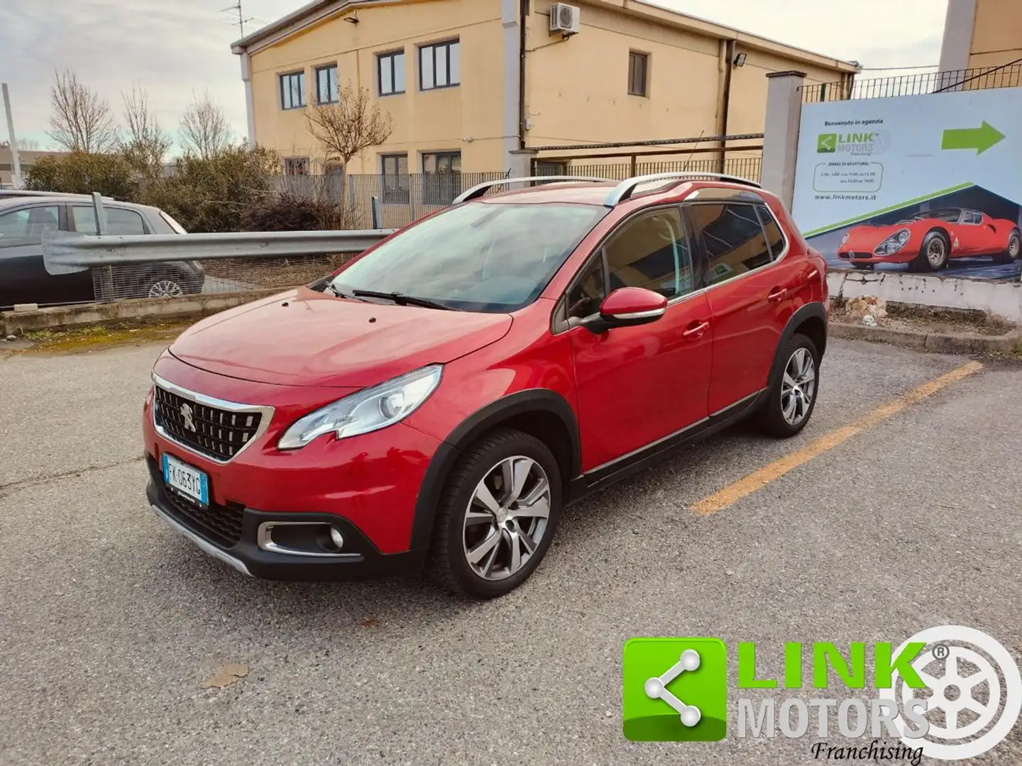 Peugeot 2008 1° serie BlueHDi 120 S&S Allure Rosso - 1