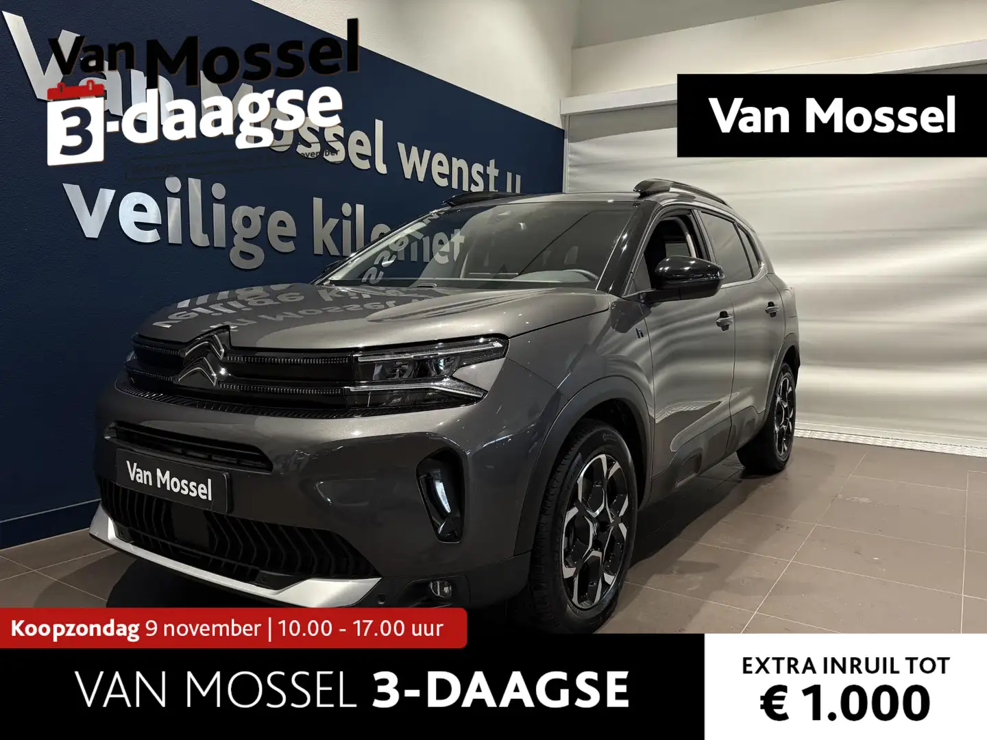 Citroen C5 Aircross 1.6 Plug-in Hybrid 180 Feel Grijs - 1
