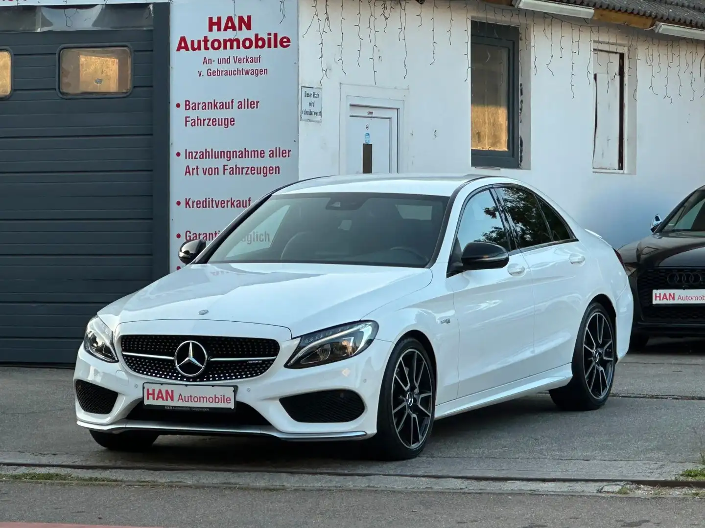 Mercedes-Benz C 43 AMG 4Matic  ///Navi/SHZ/LED/Temp./Burmester Weiß - 1