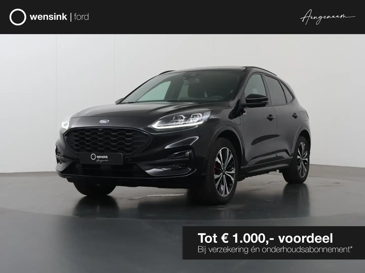 Ford Kuga 2.5 PHEV ST-Line X | Panoramadak | Winterpakket | Zwart - 1