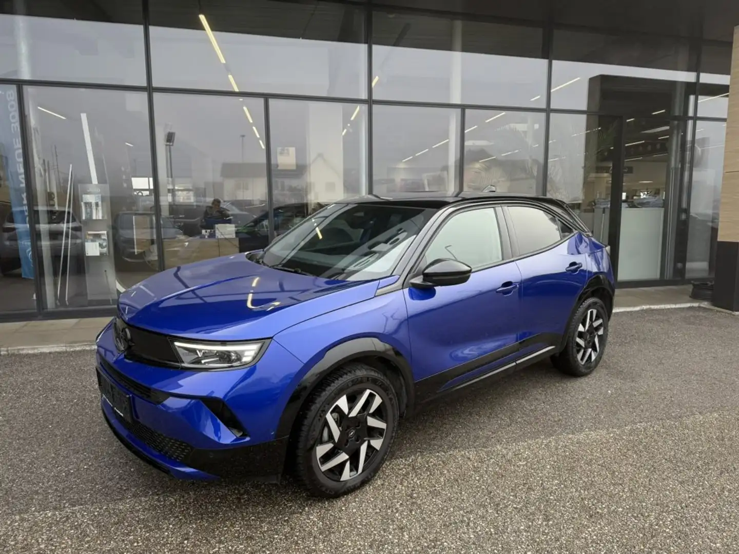 Opel Mokka 1,2 Direct Injection Turbo GS Aut. Blau - 2