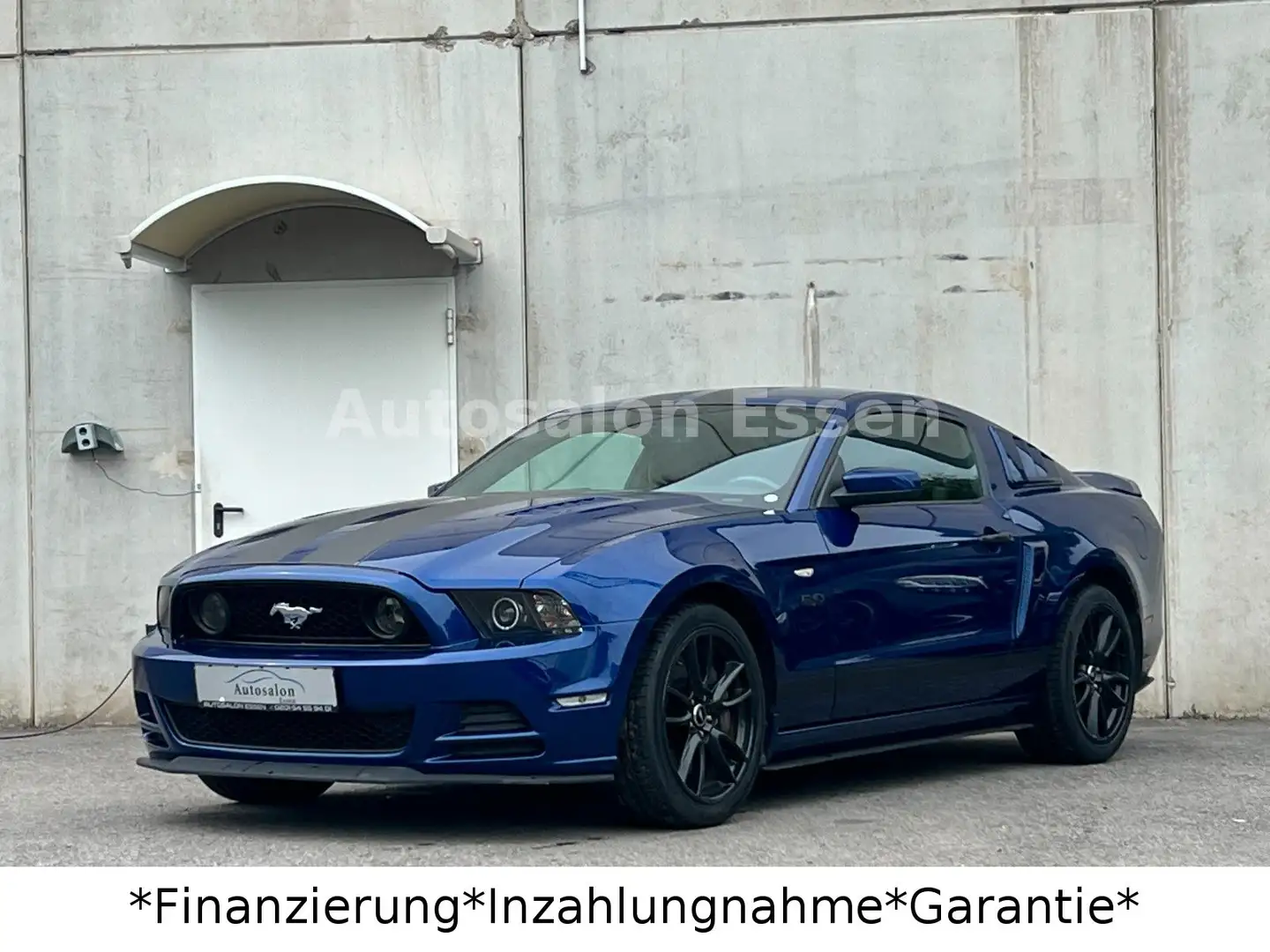 Ford Mustang 5.0 GT Shelby*Schalter*LED*12 Zoll Navi Синій - 2