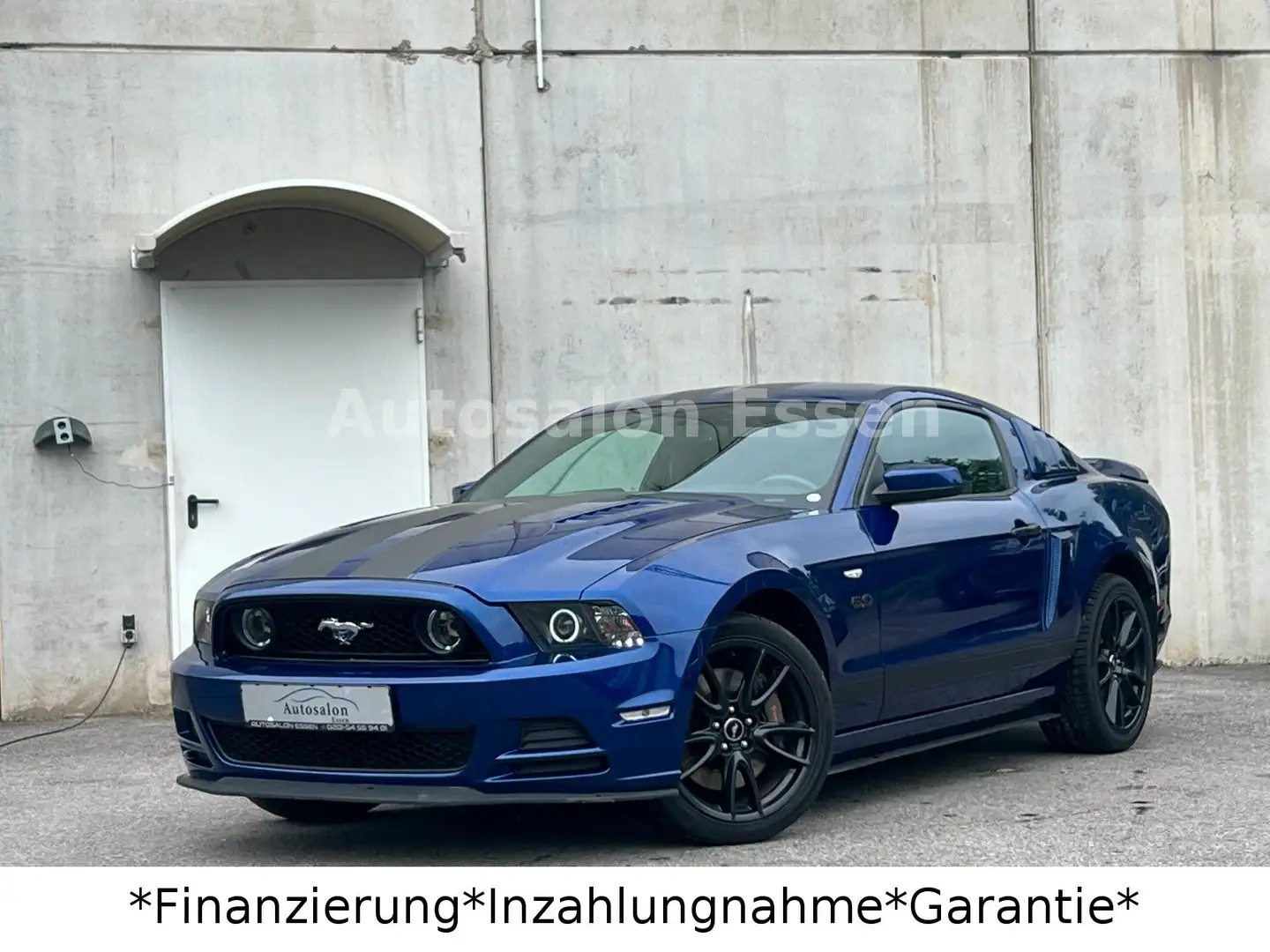 Ford Mustang 5.0 GT Shelby*Schalter*LED*12 Zoll Navi plava - 1