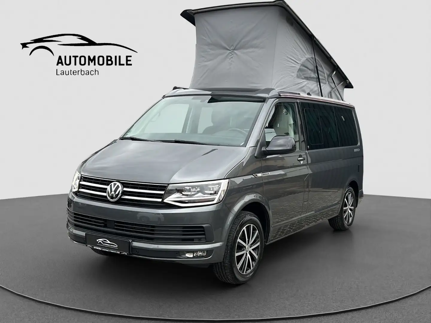Volkswagen T6 California Beach Edition/AHK/SH/7-S/DSG/1.HD Grau - 1