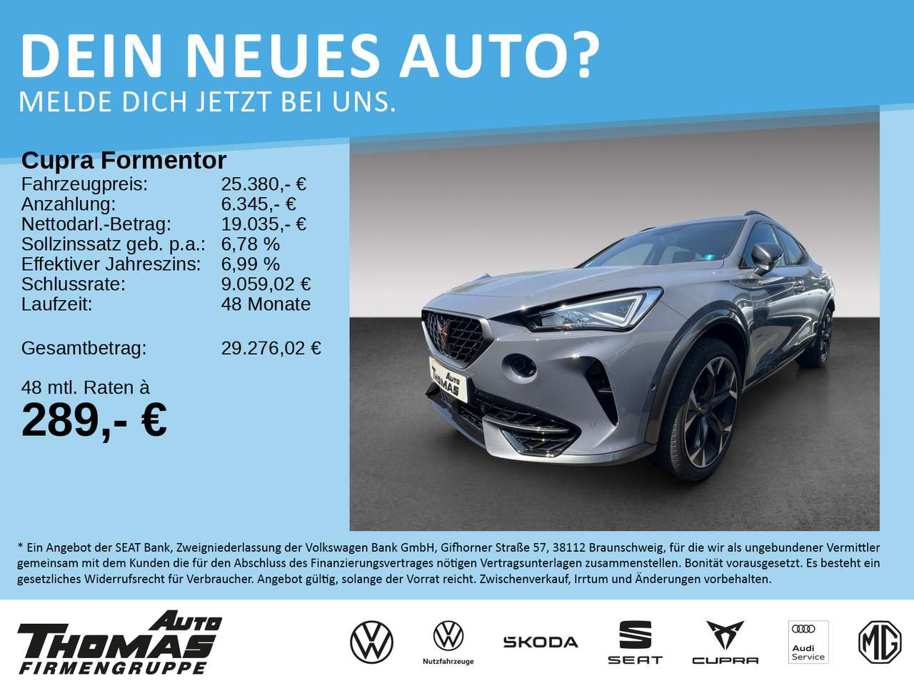 Cupra Formentor 2023 — 1.5 TSI DSG AHK Full Link Shz