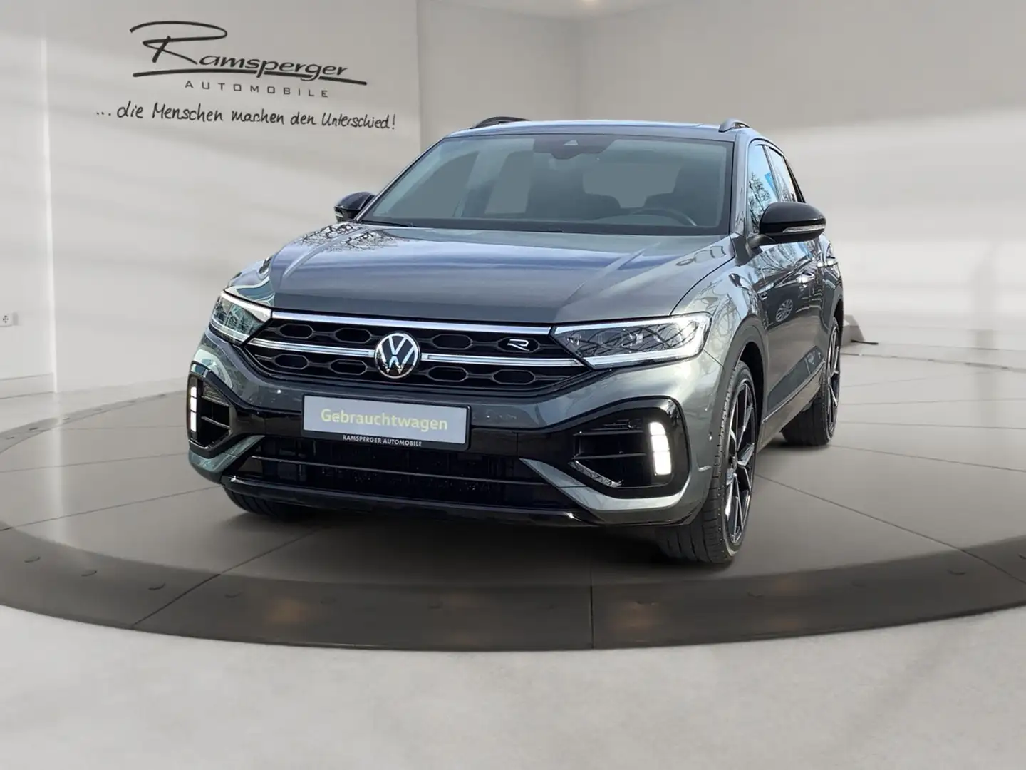 Volkswagen T-Roc 2.0 TSI DSG R ACC Matrix Akra Pano 19 Zoll Grau - 2