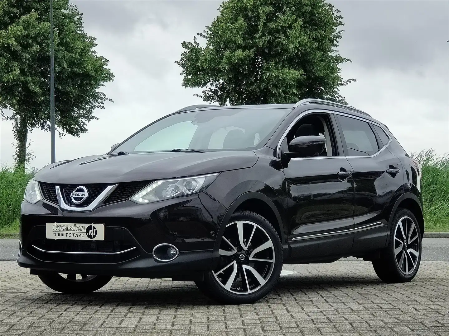 Nissan Qashqai 1.2 Tekna | Automaat | Panorama | Leder | 360 Came Mauve - 1